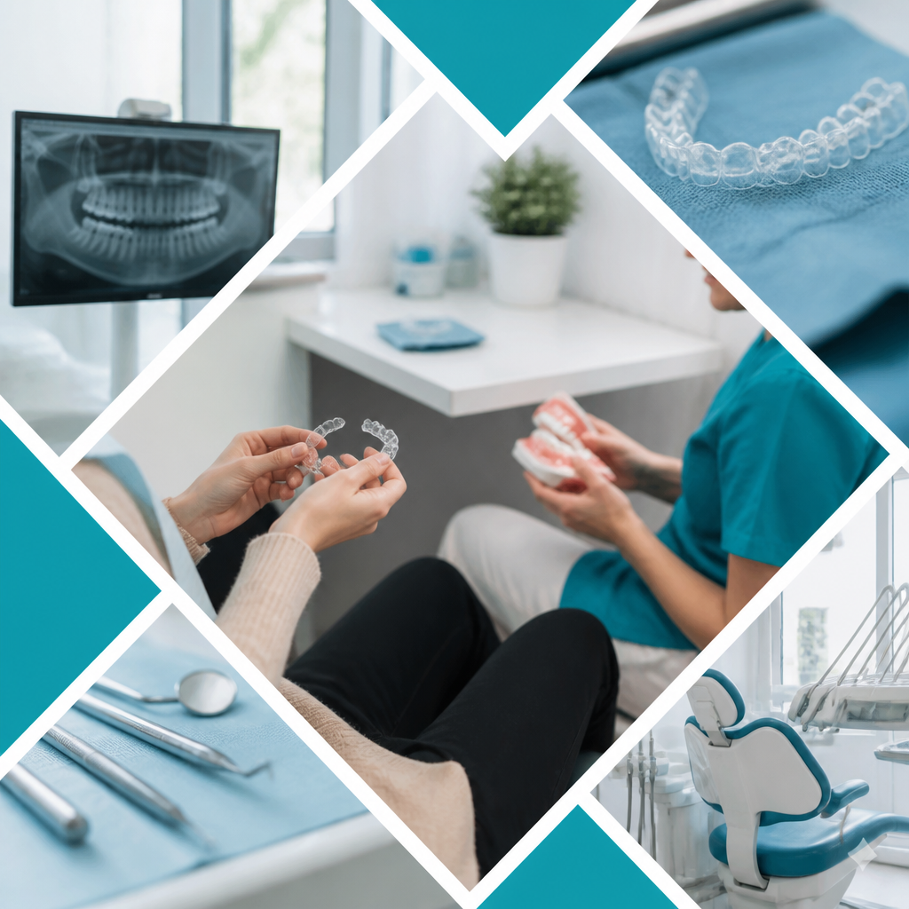 Invisalign consultations in progress.