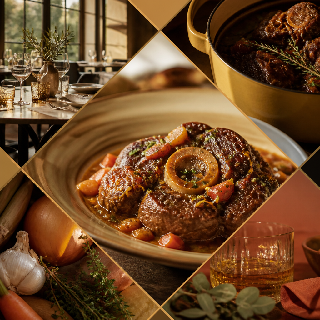 Our signature osso buco, slow-cooked to perfection.