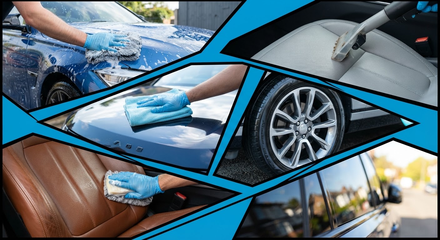Tyre Cleaning & Dressing