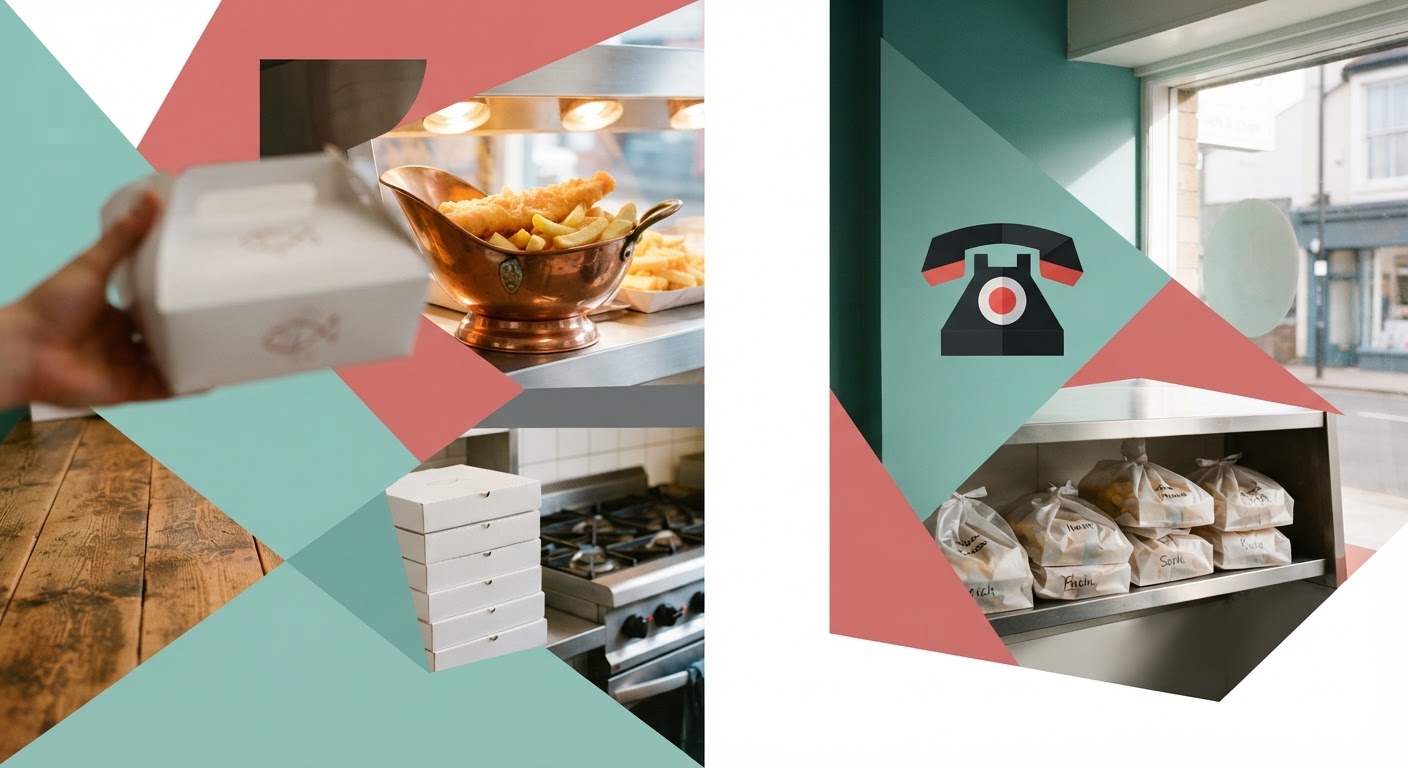Walk-in Takeaway Ordering from Lewis's Fish & Chips