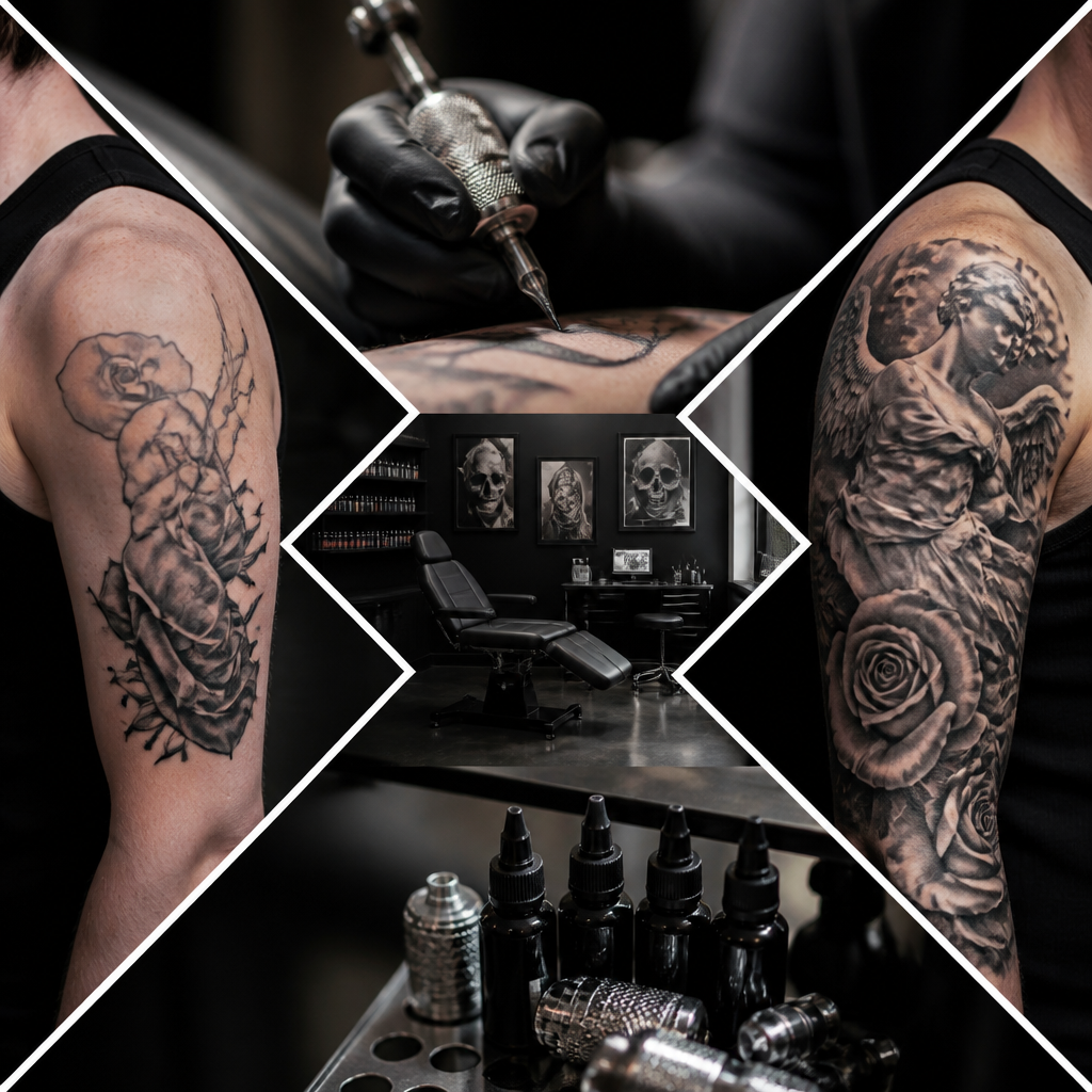 Striking cover-up transformation.