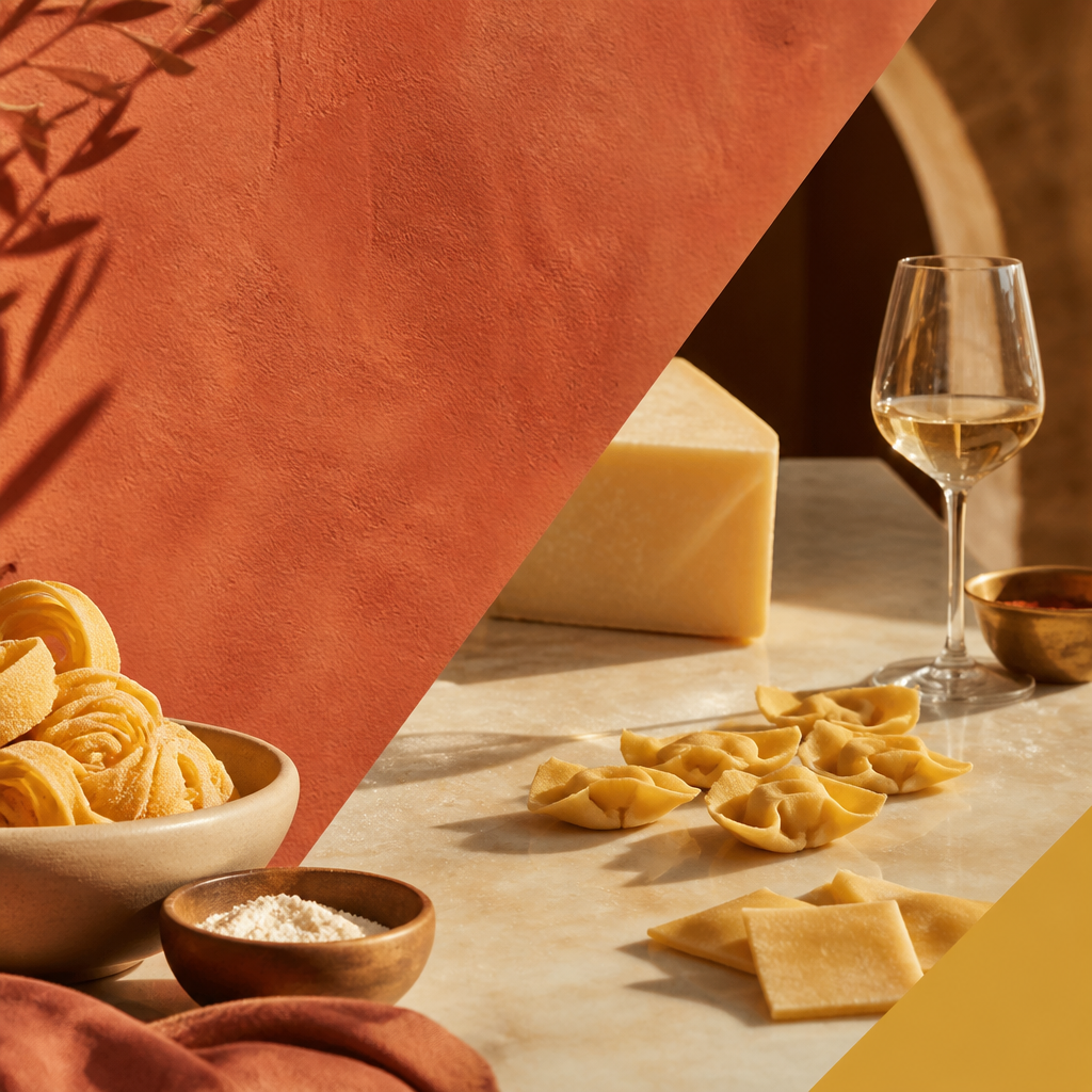 Hand-rolled pasta, crafted with care.