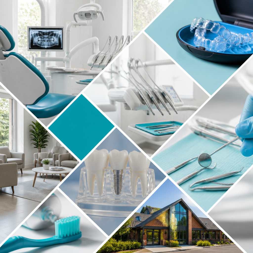 Modern dental surgery equipped with the latest technology.