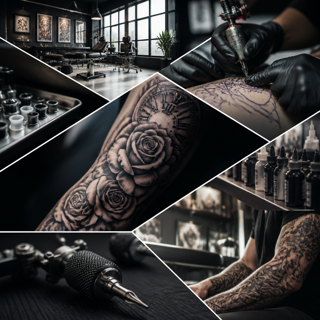 Elegant fine-line script tattoo.